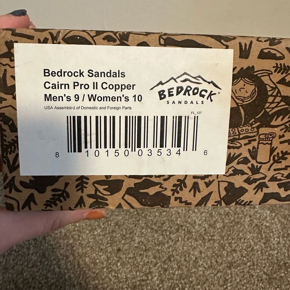 Men's Bedrock Pro 2 Copper Sandals - Picture 7 of 7